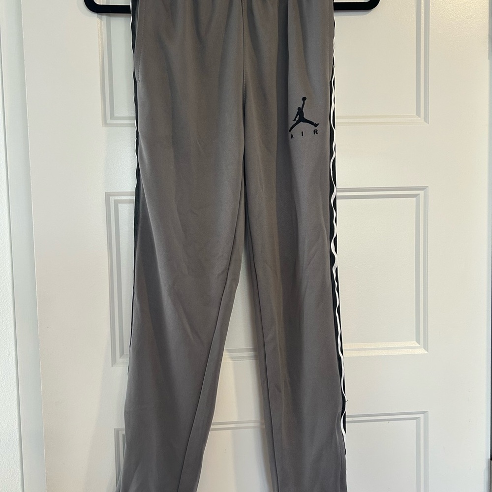 Gray Nike Youth Track Pants